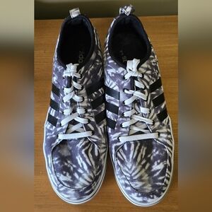 Adidas ARD1 Lo M 11 Black White Gray Tie Die Low Top Sneaker Tennis Shoe AR-D1